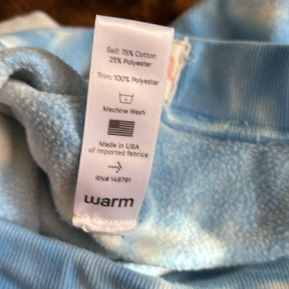 WARM FUN WARM & SUNNY CHILL SWEATPANT Tie-Dye Joggers Size M Made in USA - Picture 5 of 8